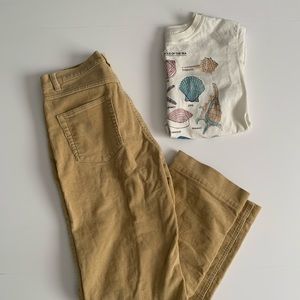 Christopher Blue Tan Corduroy Pants Women’s Sz 8